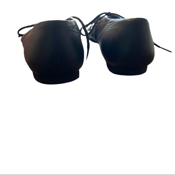 {ABT Spotlight} Kids Lace up Neoprene split sole jazz shoes - Picture 5 of 7